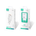 Leewello LW-CDQ16 | Charger Without Cable with USB-A Port and USB-C Port 25W White - Image 2
