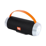 T&G TG-501 | Bluetooth Speaker 5W Radio with LED Flashlight and Battery Life up to 6 hours - Black
