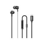 REMAX RM-610Di | In-ear Handsfree with Lightning Connector Black
