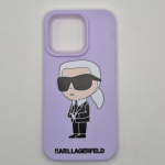 Apple iPhone 'Karl Lagerfeld' Icon Case - Purple