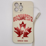 Apple iPhone 'DSQUARED2' with Strap Case - Beige