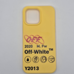 Apple iPhone 'OFF WHITE NIKE' Case - Yellow