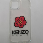 Apple iPhone 'KENZO' Flower Logo Case - Clear
