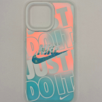 Apple iPhone 'NIKE JUST DO IT' Case - Holographic