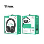 INKAX HP-55 | 200mAh Wireless Headsets - Black - Image 2