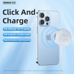Remax RP-W58 | 5W Magnetic Type C Wireless Fast Charger - White - Image 7