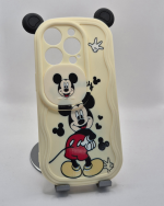 Apple iPhone ‘MICKEY’ Case – Yellow - Image 2