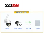 Camwon WIP-C300M | WiFi IP Camera Auto Tracking 3Mpixels Night Vision - White - Image 4