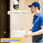 Camwon WIP-C300M | WiFi IP Camera Auto Tracking 3Mpixels Night Vision - White - Image 7
