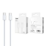 INKAX CB-31 | 1m Type C to Type C Cable - White