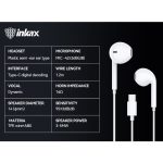 INKAX E01 | 1.2m Noise Isolation In-Ear Music Earphone - White - Image 3