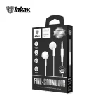 INKAX EP-35 | 1.2m Fine Sounding 3.5mm Earphones - White