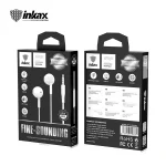 INKAX EP-35 | 1.2m Fine Sounding 3.5mm Earphones - White - Image 3