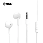 INKAX EP-35 | 1.2m Fine Sounding 3.5mm Earphones - White - Image 4