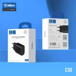 INKAX C30 | 25W Type C Charger PD Fast Charging - Black - Image 2