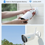 Reolink Argus Eco Camera B320 | Soft Bundle 3MP - White + 6W Solar Panel - Image 3