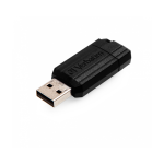 VERBATIM PinStripe USB 2.0 Drive 16GB - Black - Image 2