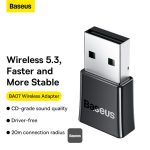 BASEUS BA07 Mini Adapter for PC, USB 5.3 Wireless Bluetooth Dongle Receiver - Image 3