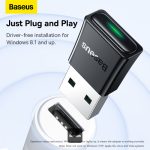 BASEUS BA07 Mini Adapter for PC, USB 5.3 Wireless Bluetooth Dongle Receiver - Image 4