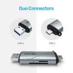 UNITEK USB C/A Card Reader 5Gbps - Image 5