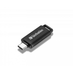 VERBATIM Store 'n' Go USB-C Flash Drive 128GB - Black - Image 2