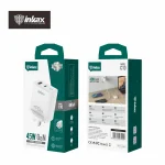 INKAX C10 | UK PLUG A+C 2 Ports GAN 45W Travel Charger - Image 2