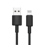 Leewello LW-143 Car Charger 2.4A 2xUSB + Lightning Cable - Black - Image 3