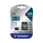 VERBATIM Pro U3 128GB Micro SDXC Card