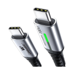 LEEWELLO LW-205 | 2m Type-C to Type-C Data Cable 100W - Black - Image 2
