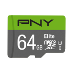 PNY 64GB Elite Class 10 U1 microSDXC Flash Memory Card - 100MB/s - Image 2
