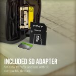 PNY 64GB Elite Class 10 U1 microSDXC Flash Memory Card - 100MB/s - Image 3