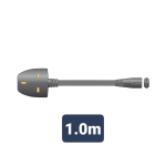 Mercury Mains Power Leads UK Plug - Figure 8 3A 1m - Image 2