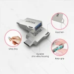 UNITEK USB-C to USB-A OTG Adapter - Image 3