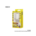 REMAX RP-U68 | UK Charger With Lightning Cable with USB-A Port and USB-C Port 20W White - Image 2