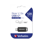 VERBATIM Store 'n' Go USB-C Flash Drive 128GB - Black