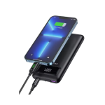 Awei P168K | Power Bank 10000mAh Type C & Lightning Cable 22.5W Fast Charge - White - Image 2