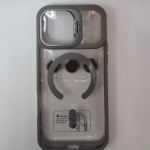Apple iPhone Magsafe Case with Lens Protection & Stand - Grey
