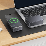 Hoco J160B | Power Bank 20000mAh PD20W Wireless Charging - Black - Image 2