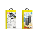 Awei P57K | Power Bank 20000mAh Type C & Lightning Cable 22.5W Fast Charge - Black - Image 2