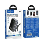 Hoco Q54 | Power Bank 20000mAh PD45W Fast Charge - Black - Image 5